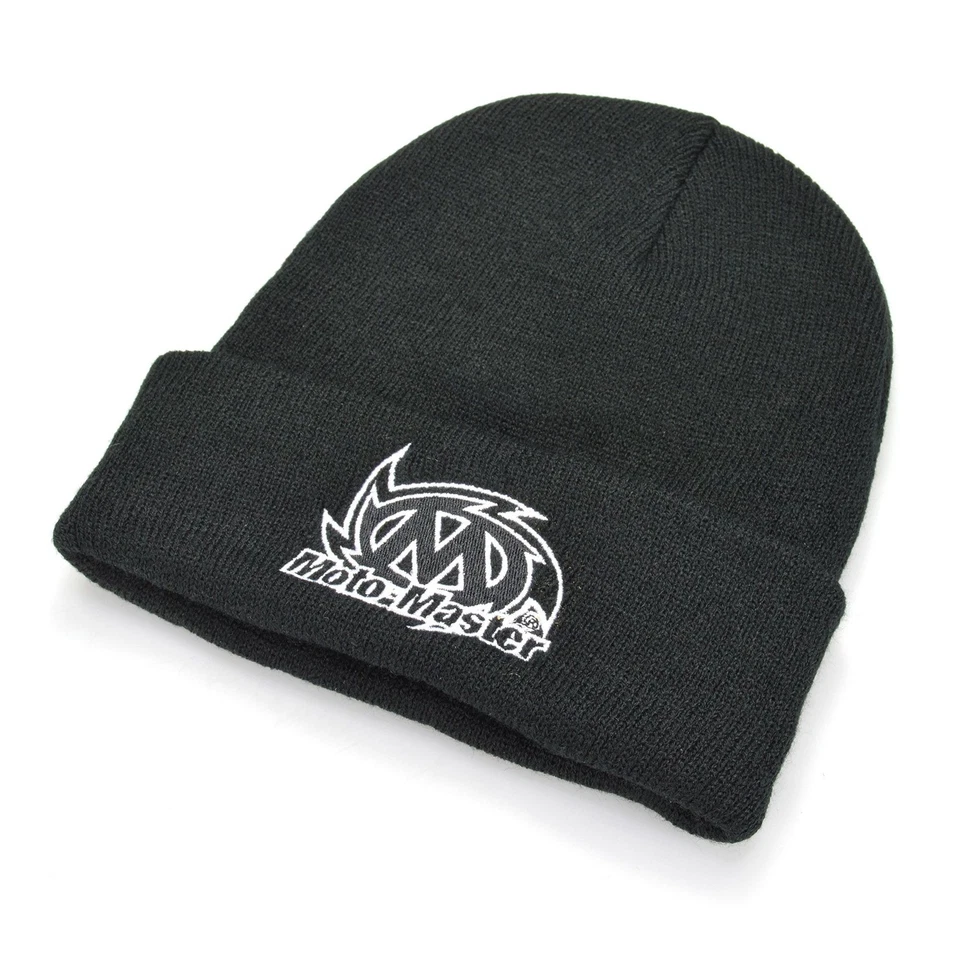 Moto-Master Stoff Mütze Winter schwarz