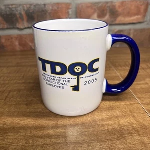 Tennessee Department of Correction 2005 Mitarbeiter Kaffeebecher Schlüssel Staatsflagge Vintage - Bild 1 von 7
