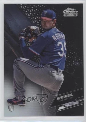 2021 Topps Chrome Black Refractor /199 Kohei Arihara #47 Rookie RC - Image 1 of 2