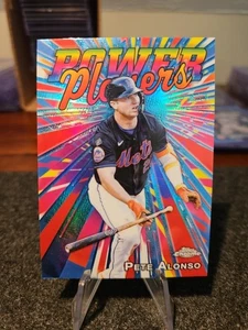 2025 Topps Chrome PETE ALONSO Power Players Insert #PP-12 New York Mets - Picture 1 of 2