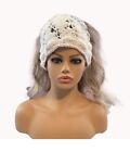 Gorgeous Messy Bun/Pony Tail Crocheted Hat