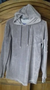 Asos Damen Velour Kapuzen Top / Hoodie - Größe S - Bild 1 von 5