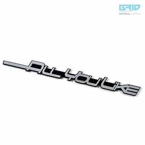 DTK VEHICLE Car Decal Sticker Slogan Emblem 30152B for Rondo or Carens - Picture 1 of 4