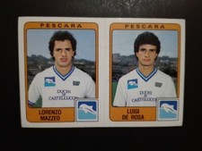 1984/85 PESCARA MAZZEO/... N°444 NEW WITH VELINA NEW
