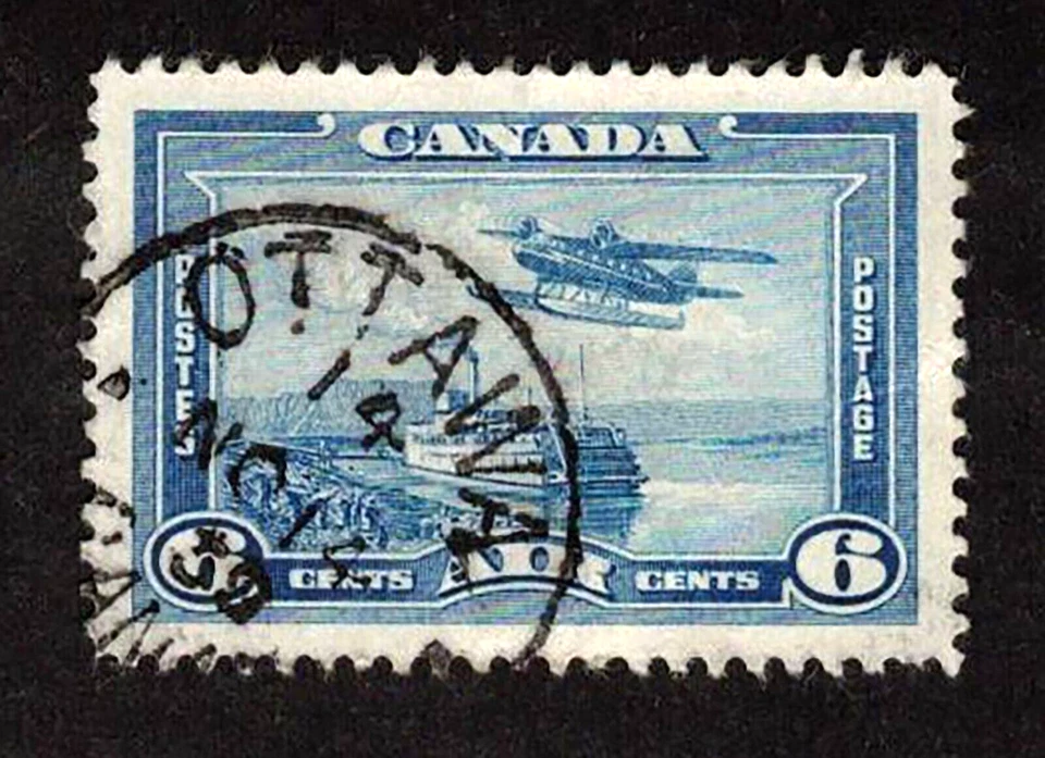 Used #C6 CDS Ottawa Ontario Nov 4 1939 (C583) - Image 1 of 1