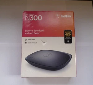 Belkin N300 wireless router. Brand New in box. - Bild 1 von 5