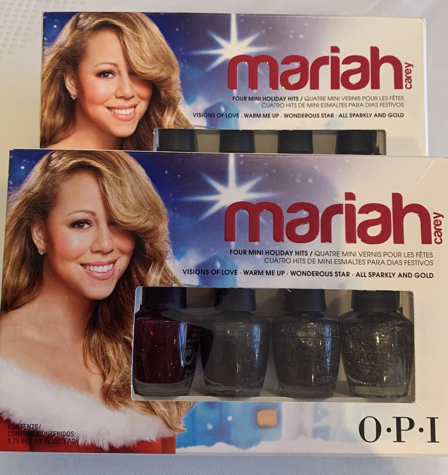 OPI Nail Lacquer Mariah Carey 4 Mini Holiday Hits