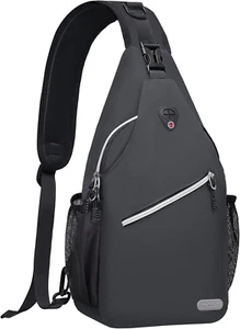 Sling Backpack, Multipurpose Crossbody Shoulder Bag Travel Hiking Daypack - Picture 1 of 12