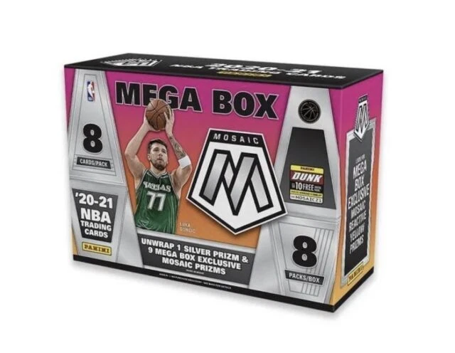 Panini 2020-2021 Mosaic NBA Basketball Mega Box