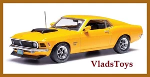 IXO Models 1:43 Scale Diecast 1970 Ford Mustang Boss 429 - Bright Yellow IA43002 - Picture 1 of 2