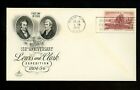 US FDC #1063 Artcraft M-3 1954 Sioux City IA Lewis & Clark Expedition Unofficial