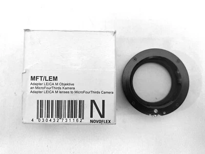 Novoflex MFT/LEM Adapter for Leica M Mount Lenses to Micro Four Thirds Camera - Image 1 of 4