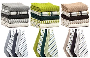 5er-Pack Frottee Geschirrtuch super weich Baumwolle reich Küche Handtuch Set 60x40cm - Bild 1 von 10