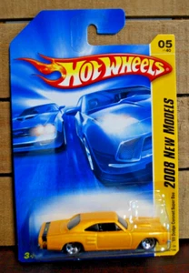 HOT WHEELS 1/64 DIECAST CAR 1969 DODGE SUPER BEE CORONET AMBER ©2007 ISSUE - Picture 1 of 1