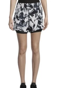 AVIA Women's Breathable Wicking Running Shorts Shadow Floral Camo L (12-14) - Picture 1 of 9