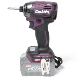 Destornillador de impacto Makita TD002G 40V max TD002GZAP XGT herramienta púrpura sin escobillas solamente - Imagen 1 de 6