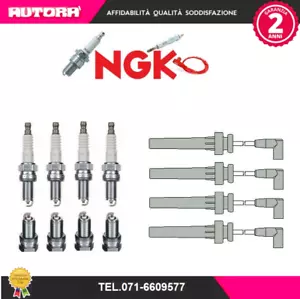 KIT72 1 Kit cavi accensione + 4 candele (MARCA NGK).. - Imagen 1 de 1