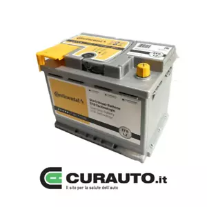 Batteria per Auto Continental EFB Start-Stop 60Ah 640A 12V = Fiat 60 Ah S&S - Foto 1 di 9