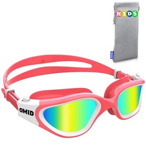 Kids Swim Goggles P2mini Polarized Swimming Goggles Comfortable for Age 6-14 ... - Picture 1 of 7