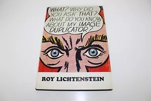 HARDBACK DJ 1st ED 1969 "ROY LICHTENSTEIN" Diane Waldman NY Graphic Guggenheim - Picture 1 of 6