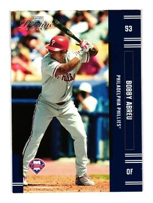 2005 Playoff Prestige #53 Bobby Abreu - Image 1 of 2