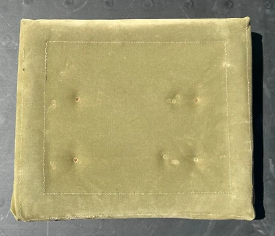 GREEN SEAT BOTTOM REAR CUSHION,  M998 HMMWV HUMVEE 12342068 - Image 1 of 4