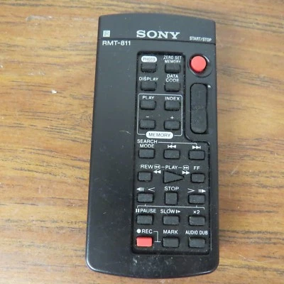 + Sony RMT-811 Remote Camcorder Control DSR-PDX10 DSR-PD100 DSR-PD150 UU125 - Image 1 of 2