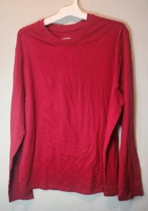 Camiseta roja de manga larga Goodfellow & Co para hombre talla XL nueva sin etiquetas - Imagen 1 de 3