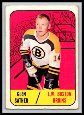 1967-68  TOPPS  # 38  GLEN SATHER  RC  24082 - Image 1 of 2
