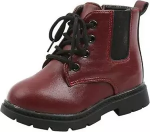 KOMFYEA Ankle Boots Boys and Girls Waterpoor Size 12.5 Toddler BROWN - Picture 1 of 1