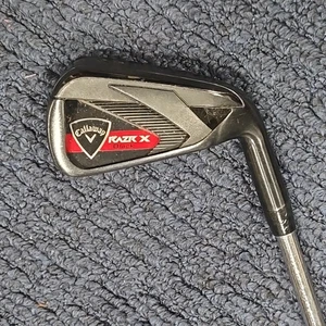 Callaway Razr X  Black,  4 Iron, Graphite  M-10 XP Shaft Uniflex Right Handed  - Picture 1 of 16