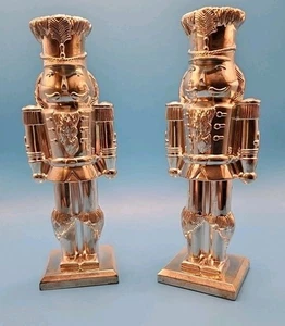Set of 2 International Silver Co Silver-Plated Nutcracker Candlestick Holders - Picture 1 of 10