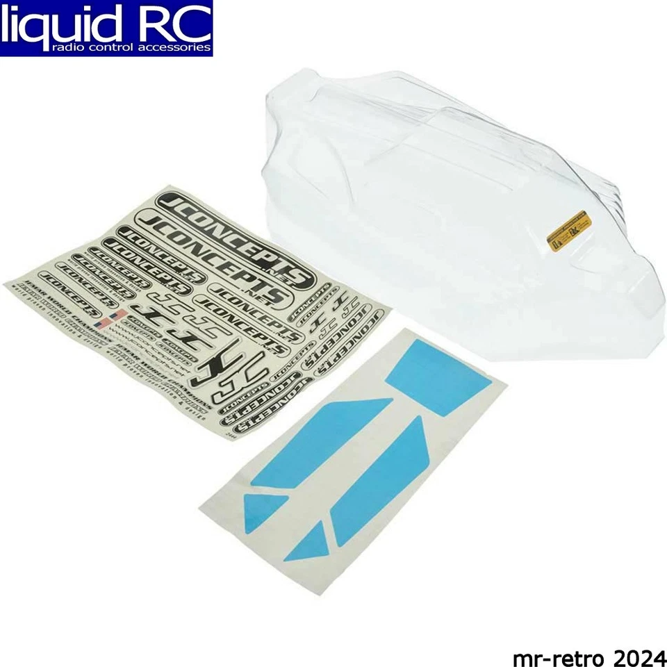 Cuerpo transparente JConcepts 0345 S2: TLR 8ight-E 4.0 Foto 1 de 1