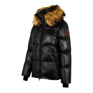 Chaqueta acolchada de piel sintética Arctic Army para mujer talla mediana PVP £900 - Imagen 1 de 15