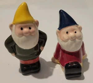 Cracker Barrel Gnome Mini Salt & Pepper Shakers (NEW) - Picture 1 of 5