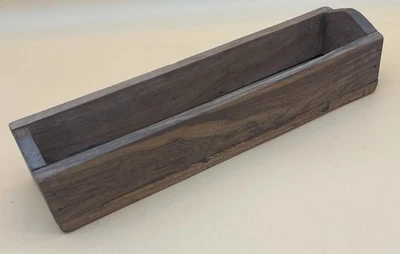Small Vintage~Rustic~Handmade Hard Wood Wooden Box/Tray - Image 1 of 4