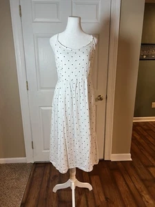 Old Navy Fit & Flare Plus-Size Polka-Dot Cami Dress Size Large - Picture 1 of 6