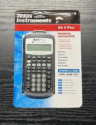 Texas Instruments - BA II Plus - Professional Financial Calculator - Image 1 of 2