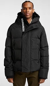 DSQUARED2 ROAD MAN BOMBER PUFFER JACKET Size Large (50) GENUINE RRP £775 #R - Picture 1 of 12