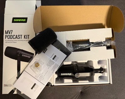 Shure MV7 Podcast Mikrofon KIT (wie neu) - Bild 1 von 4