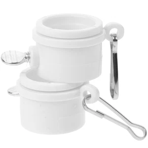 2 Count Flag Pole Rotary Ring Flagpole Hardware Hooks and Rings Accessories - Picture 1 of 12