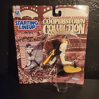 Figura de alineación inicial Kenner Mickey Mantle MLB New York Yankees serie 1997 Foto 1 de 4