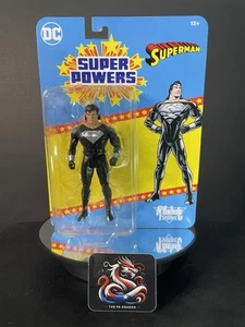 McFarlane DC Super Powers Return of Superman SUPERMAN Black Suit CHASE 5” figure - Picture 1 of 10