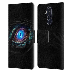 CHRISTOS KARAPANOS MYTHICAL LEATHER BOOK WALLET CASE FOR MICROSOFT NOKIA PHONES - Picture 1 of 15