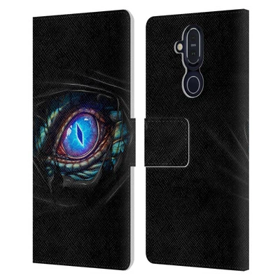 CHRISTOS KARAPANOS MYTHICAL LEATHER BOOK WALLET CASE FOR MICROSOFT NOKIA PHONES - Image 1 of 4