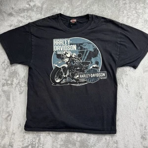 Harley Davidson Four Corners Farmington NM shirt Double Sided Size Large - Picture 1 of 8