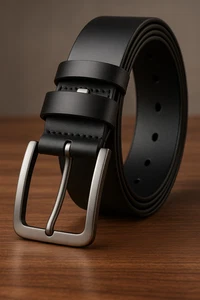 Mens Belt, Genuine Leather Belts For Men Dress Belt for Mens Many Colors & Sizes - Picture 1 of 7