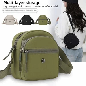 Lightweight Women Shoulder Bag Solid Color Handbag Crossbody Bags  Daily Use - Picture 1 of 14