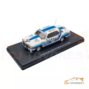 NEO SCALE MODELS MERCEDES BENZ 280 CE #31 I CARLSSON RALLY MONTE CARLO 1980 1/43 - Foto 1 di 3
