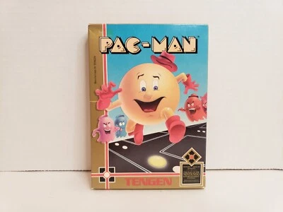 Pac Man Nintendo CIB Entertainment System, Tengen, 1987 Tested, Clean - Image 1 of 4
